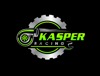 Kasper Racing logo design by giphone