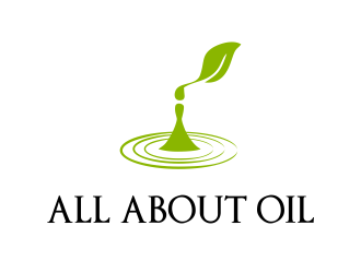 All About Oil logo design by JessicaLopes