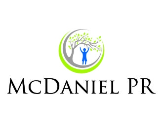 McDaniel PR logo design by jetzu