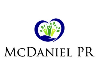 McDaniel PR logo design by jetzu