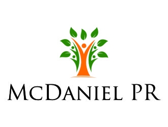 McDaniel PR logo design by jetzu