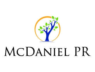 McDaniel PR logo design by jetzu
