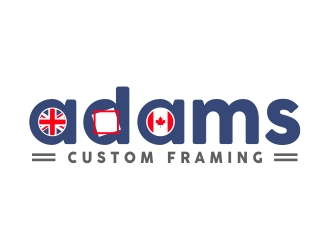 Adams Custom Framing logo design by alfais