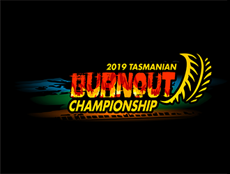2019 Tasmanian Burnout Championship logo design by MCXL