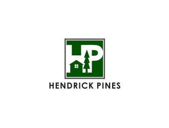 Hendrick Pines logo design by Barkah