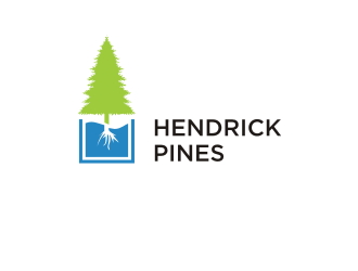 Hendrick Pines logo design by Zeratu