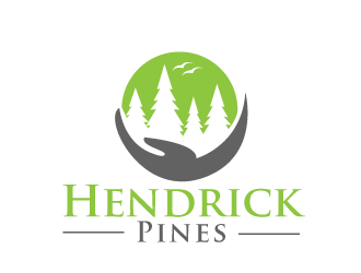 Hendrick Pines logo design by bloomgirrl