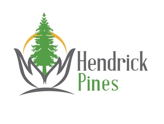 Hendrick Pines logo design by gogo