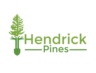 Hendrick Pines logo design by gogo