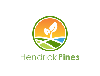 Hendrick Pines logo design by Girly