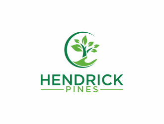 Hendrick Pines logo design by luckyprasetyo