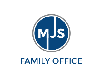 MJS  Family Office logo design by Girly