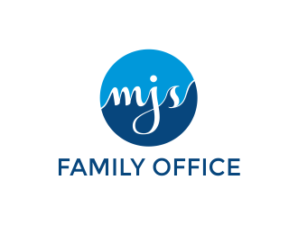 MJS  Family Office logo design by Girly