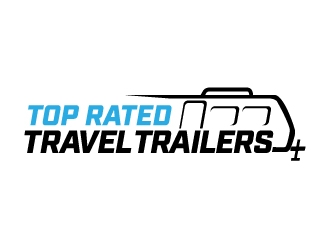 Top Rated Travel Trailers logo design by jaize