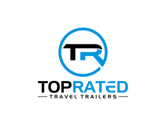 Top Rated Travel Trailers logo design by semar