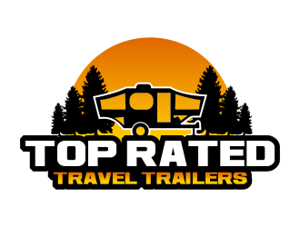 Top Rated Travel Trailers logo design by done