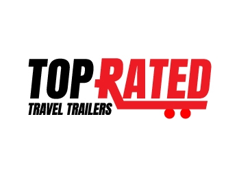 Top Rated Travel Trailers logo design by moomoo
