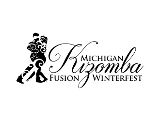 Michigan Kizomba Fusion Winterfest logo design by andriandesain