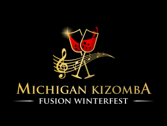 Michigan Kizomba Fusion Winterfest logo design by iqbal