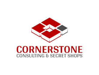Cornerstone Consulting and Secret Shops logo design by pakNton