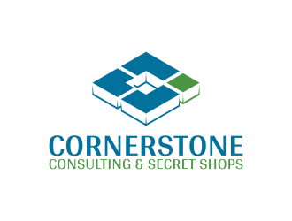 Cornerstone Consulting and Secret Shops logo design by pakNton