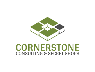 Cornerstone Consulting and Secret Shops logo design by pakNton