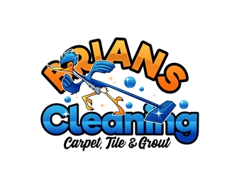 Brians Cleaning - Carpet, Tile & Grout logo design by DreamLogoDesign