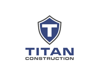 Titan Construction  logo design by johana