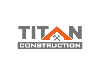 Titan Construction  logo design by YONK