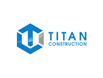 Titan Construction  logo design by Landung