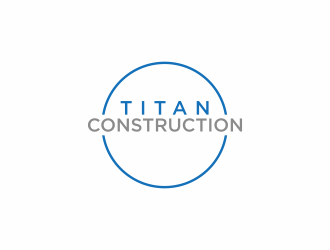 Titan Construction  logo design by luckyprasetyo