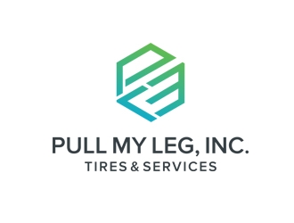 Pull My Leg, Inc. Tires & Services logo design by Kebrra