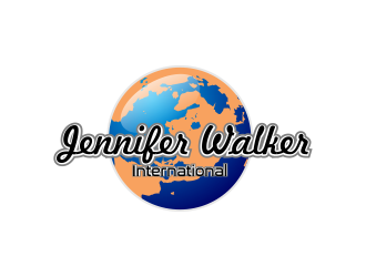 Jennifer Walker International logo design by AisRafa