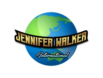 Jennifer Walker International logo design by uttam