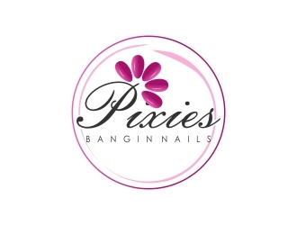 Pixies Banging Nails logo design by berkahnenen