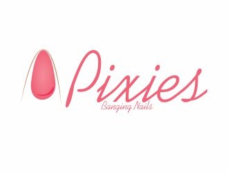 Pixies Banging Nails logo design by KaySa