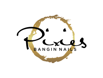 Pixies Banging Nails logo design by nurul_rizkon