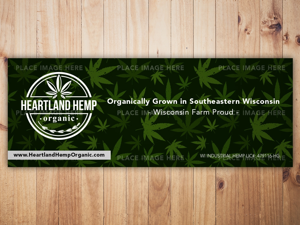Heartland Hemp Organic logo design by KHAI