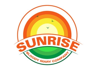 sunrise bloody mary company logo design by LogoInvent