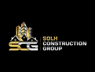 Solh Construction Group  logo design by pakNton