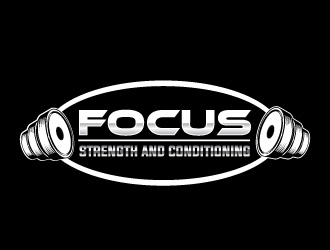 Focus Strength and Conditioning logo design by d1ckhauz