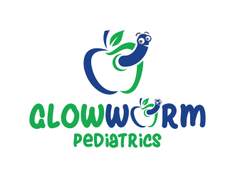Glowworm Pediatrics logo design by ingepro