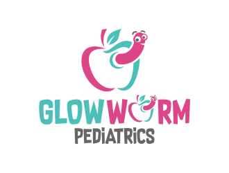 Glowworm Pediatrics logo design by ingepro