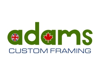 Adams Custom Framing logo design by dibyo