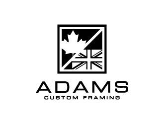 Adams Custom Framing logo design by maserik