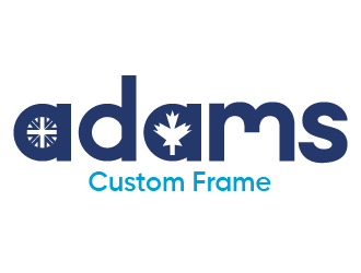 Adams Custom Framing logo design by pandasign