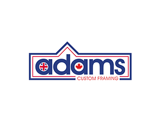 Adams Custom Framing logo design by logosmith