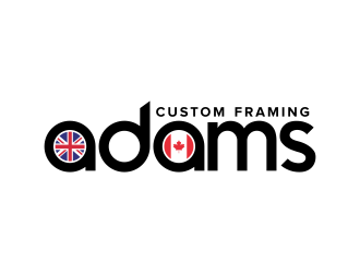 Adams Custom Framing logo design by ekitessar
