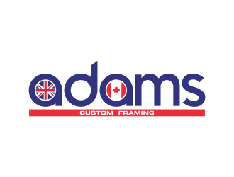 Adams Custom Framing logo design by ekitessar
