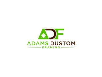 Adams Custom Framing logo design by bricton